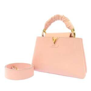 Louis Vuitton Taurillon Leather Capucines Shoulder Bag